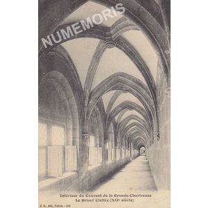 JG 356 Int&eacute;rieur du Couvent de la Grande Chartreuse- le grand clo&icirc;tre (XIIe s)