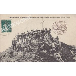 JG 389 montagnes de la grande-Chartreuse au sommet du Grand Som (2033 m)