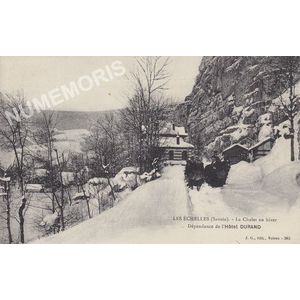 JG 383 Les Echelles (Savoie) le chalet en hiver D&eacute;pendances de l'h&ocirc;tel Durand