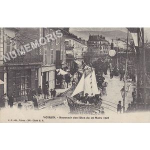 JG 395 Voiron souvenirs des f&ecirc;tes du 29 mars 1908