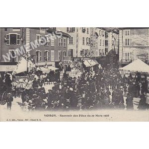 JG 393 Voiron souvenirs des f&ecirc;tes du 29 mars 1908