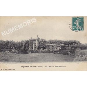 JG 434 St Julien-de-Ratz (Is&egrave;re) le ch&acirc;teau Paul Blanchet