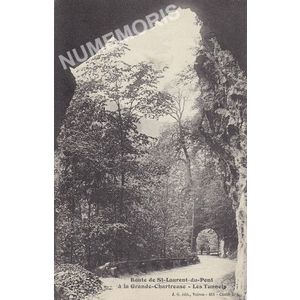JG 411 route de St-Laurent du Pont &agrave; la Grande-Chartreuse les tunnles