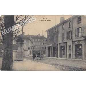 Rives avenue de la gare