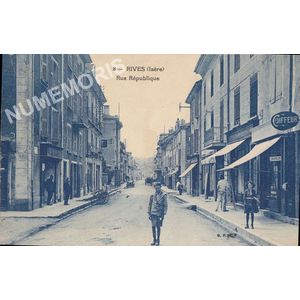 008 Rives (Is&egrave;re) rue r&eacute;publique