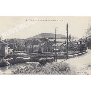 Rives (Is&egrave;re) usine du Gua B.F.K.