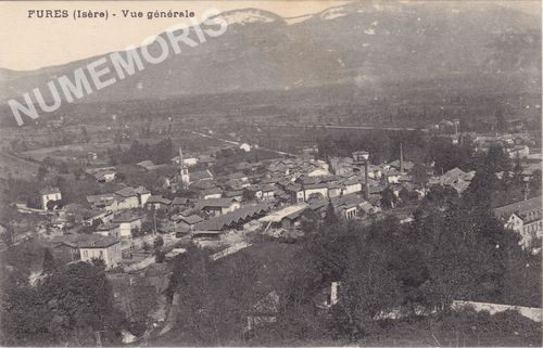 Fures (Is&egrave;re) vue g&eacute;n&eacute;rale