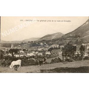 331 Voiron vue g&eacute;n&eacute;rale vue de la route de Grenoble