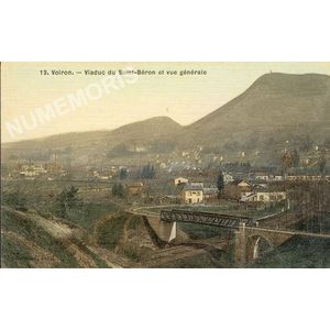 013 Voiron Viaduc du saint-B&eacute;ron et vue g&eacute;n&eacute;rale