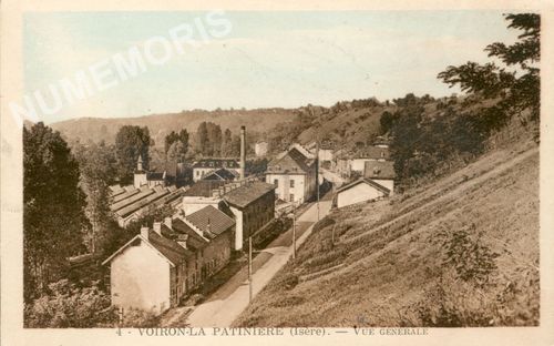 004 Voiron  la Patini&egrave;re (Is&egrave;re) vue g&eacute;n&eacute;rale
