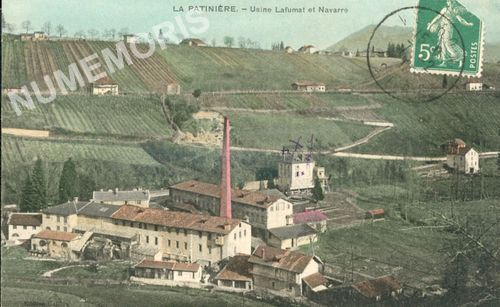 la Patini&egrave;re usines Lafumat et Navarre