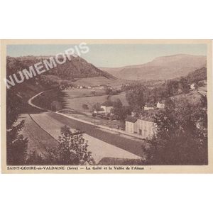 Saint-Geoire-en-Valdaine (Is&egrave;re) la Gait&eacute; et la vall&eacute;e de l'Ainan