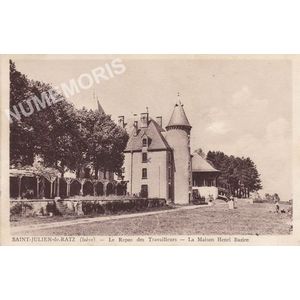 Saint-Julien-de-Ratz (Is&egrave;re) le repos des travailleurs la maison Henri Bazire