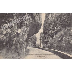 JG 342 route de St-Laurent-du-Pont &agrave; la Grande Chartreuse sortie du D&eacute;sert