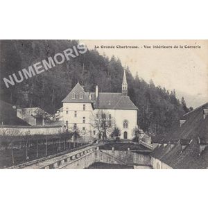 JG 110 La Grande CHARTREUSE- vue int&eacute;rieure de la Correrie