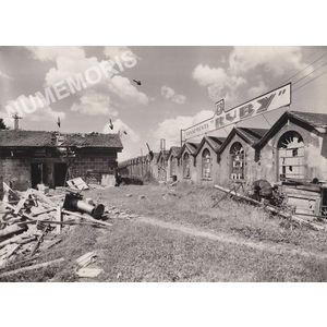 Paviot incendie de Ruby suite aux bombardements de 1940