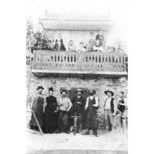 la B&acirc;tie-Divisin : chalet de vendanges