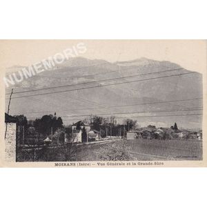 Moirans (Is&egrave;re) vue g&eacute;n&eacute;rale et la Grande S&ucirc;re