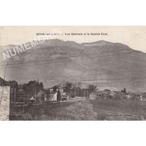 Moirans (Is&egrave;re) vue g&eacute;n&eacute;rale et la Grande S&ucirc;re