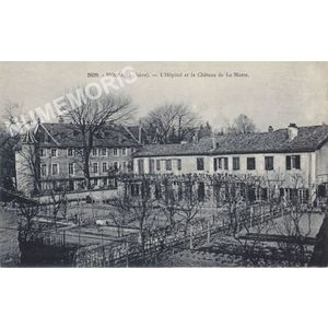 2605 Moirans (Is&egrave;re) l'H&ocirc;pital et le ch&acirc;teau de La Motte