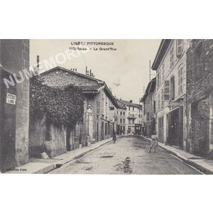 L'Is&egrave;re pittoresque Moirans la Grand'rue