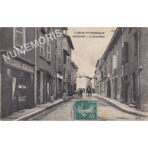 L'Is&egrave;re pittoresque Moirans la Grand'rue