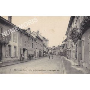 003 Moirans (Is&egrave;re) rue de la R&eacute;publique