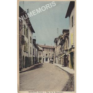 Moirans (Is&egrave;re) rue de la R&eacute;publique