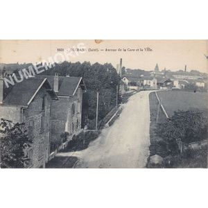 2601 Moirans (Is&egrave;re) avenue de la gare et la ville