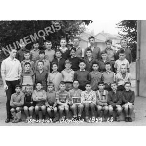 Moirans &eacute;cole de gar&ccedil;ons 1956-60