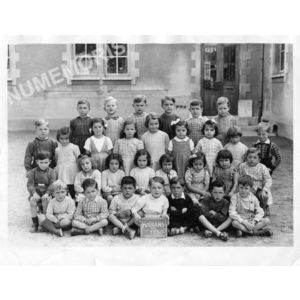 Moirans &eacute;cole des petits 1950
