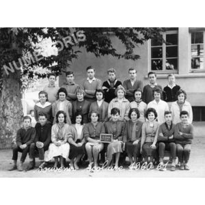 Moirans &eacute;cole mixte 1960-61