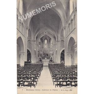 002 Moirans (Is&egrave;re) int&eacute;rieur de l'Eglise