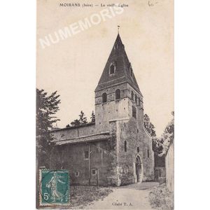 Moirans (Is&egrave;re) la vieille Eglise