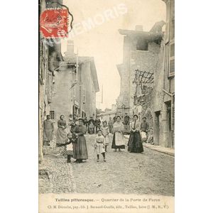 Tullins Pittoresque quartier de la porte de Fures