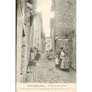 Tullins Pittoresque ancienne Grande Rue