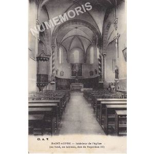 Saint-Aupre int&eacute;rieur de l'&eacute;glise