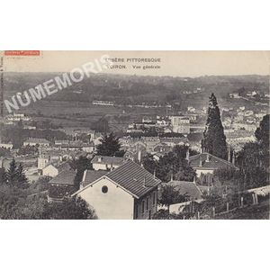 L'Is&egrave;re pittoresque Voiron vue g&eacute;n&eacute;rale