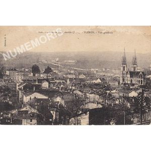 1000 Environs de Grenoble Voiron (Is&egrave;re) vue g&eacute;n&eacute;rale