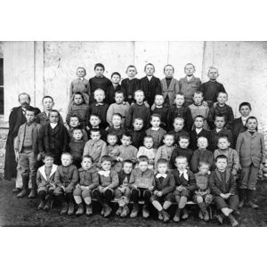 Le Pin en 1906 &eacute;cole des gar&ccedil;ons