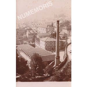 167 Voiron la fabrique de toiles Villard, Castelbon et A. Vial (sans l&eacute;gende)