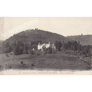 128 Environs de Voiron St-Nicolas-de-Macherin ch&acirc;teau de Hautefort