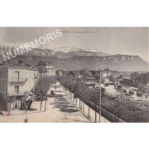 076 Voiron l'avenue de la gare