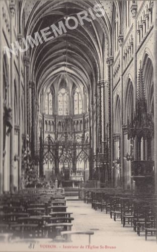 081 Voiron int&eacute;rieur de l'&eacute;glise St-Bruno