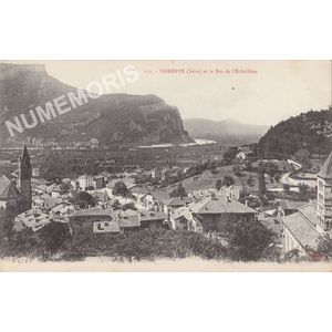 112 Voreppe (Is&egrave;re) et le Bec de l'Echaillon