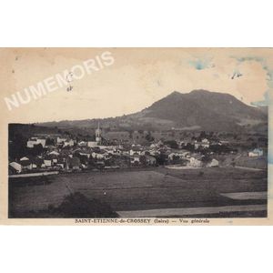 Saint-Etienne-de-Crossey (Is&egrave;re) vue g&eacute;n&eacute;rale