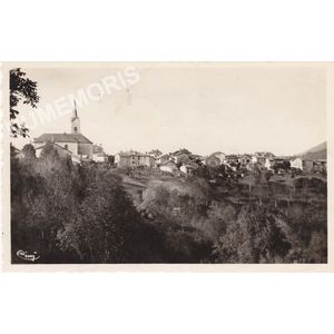 Saint-Etienne-de-Crossey (Is&egrave;re) vue g&eacute;n&eacute;rale