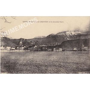 Saint-Etienne-de-Crossey et la Grande Sure