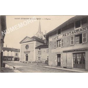 Saint-Etienne-de-Crossey l'&eacute;glise