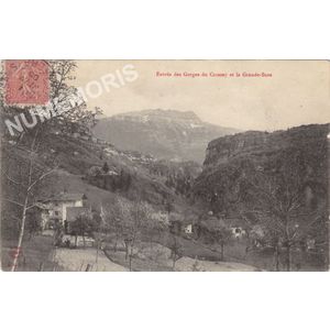 entr&eacute;e des gorges de Crossey et laGrande-Sure